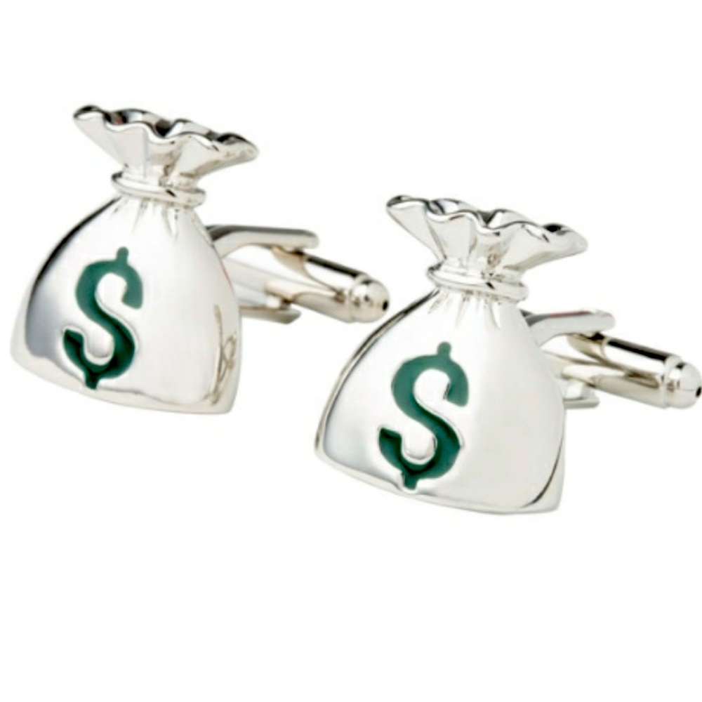 💰 Moneybag Cufflinks